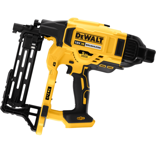 DEWALT 18V XR Aku sponkovačka na pripevňovanie drôtov a plotov, bez aku DCFS950N-XJ