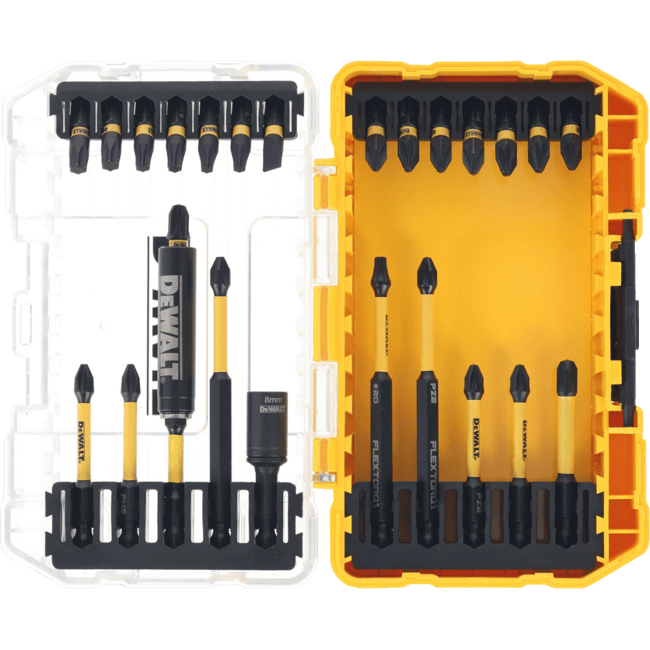 DEWALT Sada skrutkovacích bitov FLEXTORQ™ 25 ks DT70730TPOS-QZ