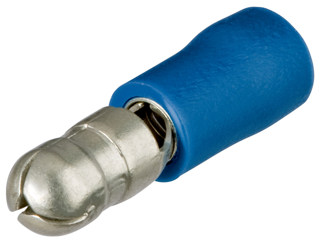 KNIPEX Zástrčka dutinková guľatá, izolovaná, modrá 9799151