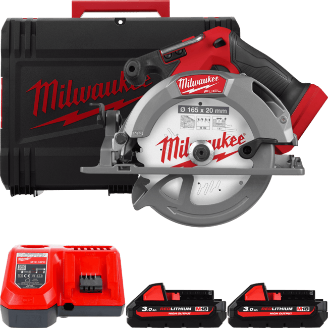 MILWAUKEE M18 FUEL™ Okružná píla na drevo a plasty 55 mm M18FCS552-302X