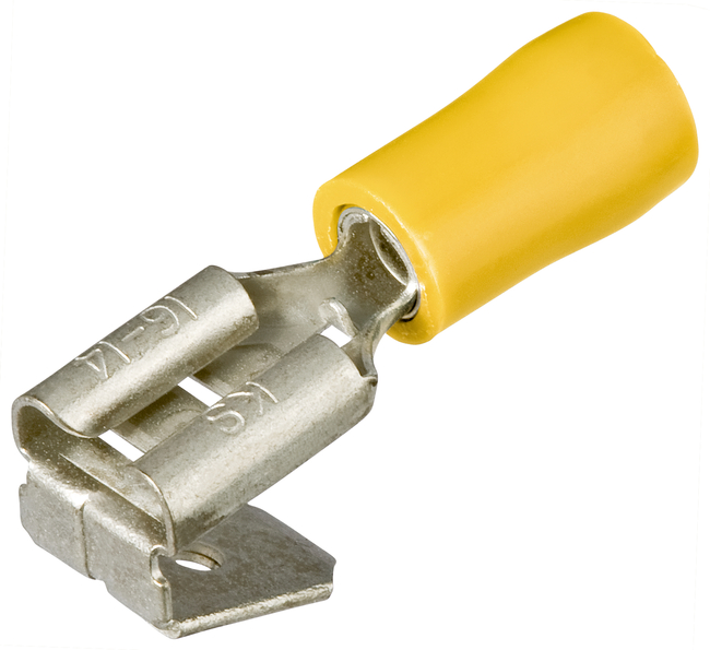 KNIPEX Dutinka nástrčná, plochá s odbočkou, izolovaná, žltá 9799092