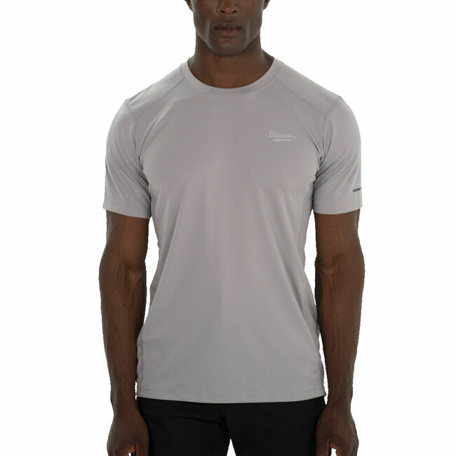 MILWAUKEE WORKSKIN™ Pracovné tričko, krátky rukáv &quot;XL&quot;- šedá WWSSG