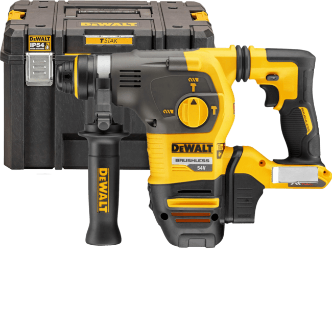 DEWALT 54V XR FLEXVOLT™ SDS-Plus 2,8 J aku kombinované kladivo, bez aku DCH323NT-XJ