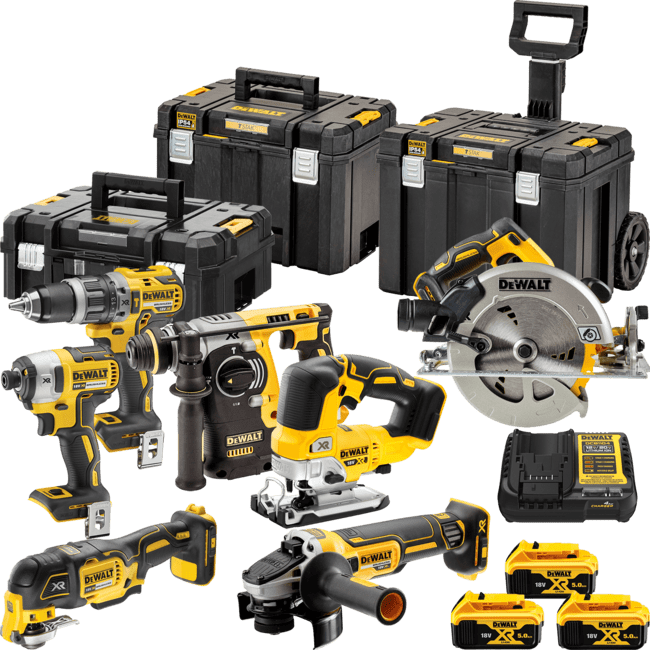 DEWALT 18V XR Aku sada náradia DCK755P3T-QW