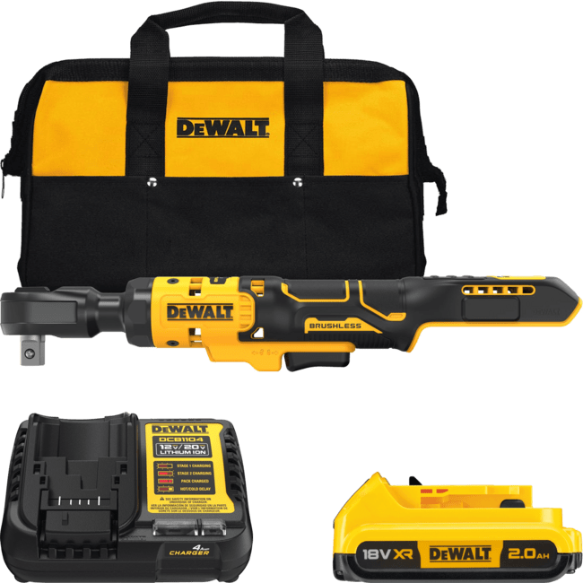 DEWALT 18V XR 1/2&quot; aku račňa, 1x 2,0 Ah DCF512D1-QW