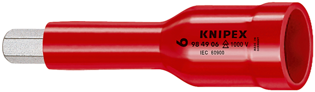 KNIPEX Kľúč nástrčný imbusový s vnútorným štvorhranom 1/2&quot; 984906