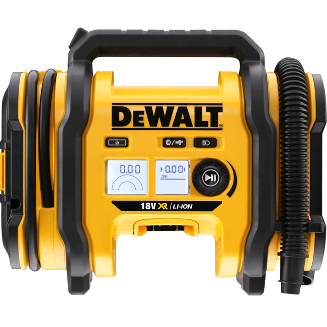 DEWALT 18V XR Aku kompresor,s internou 12V batériou s nabíjačkou na 220 V DCC018N-XJ