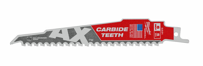 MILWAUKEE Pílový plátok AX™ CARBIDE™ 150mm s karbidom 5ks