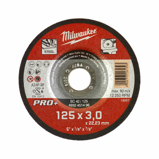 MILWAUKEE Rezný kotúč PRO+ SCS 42/125 × 3 mm