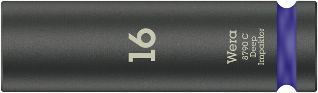 WERA 1/2&quot; predĺžený nástrčný kľúč Impaktor 16 mm