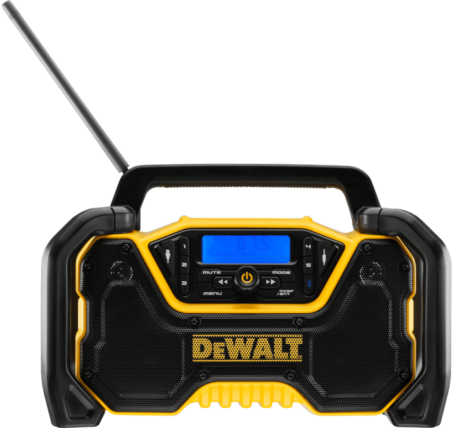 DEWALT XR 10,8 V, 14,4 V, 18 V, FLEXVOLT™ alebo 230 V Rádio, bez aku DCR029-QW