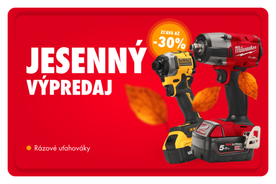 Rázové uťahováky so zľavou až -30%