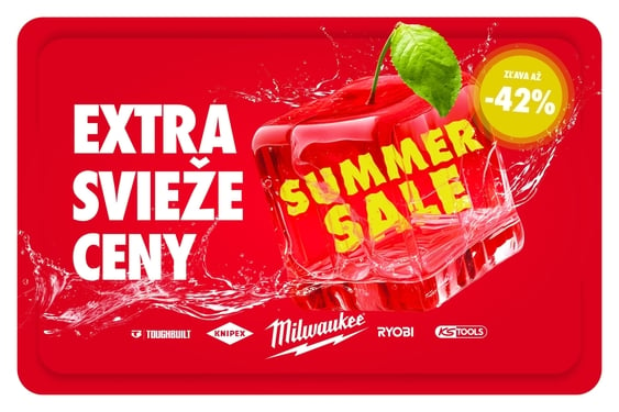 Osviežujúce zľavy Summer Sale