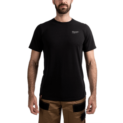 WORKSKIN™ Pracovné tričko, krátky rukáv "XL"- čierna WWSSBL