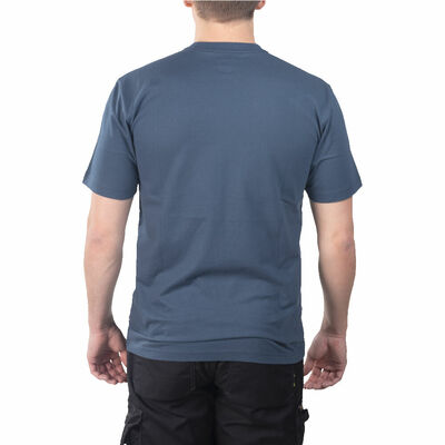 Heavy-Duty™ Pracovné tričko, krátky rukáv "XXL"- modrá WTSSBLU