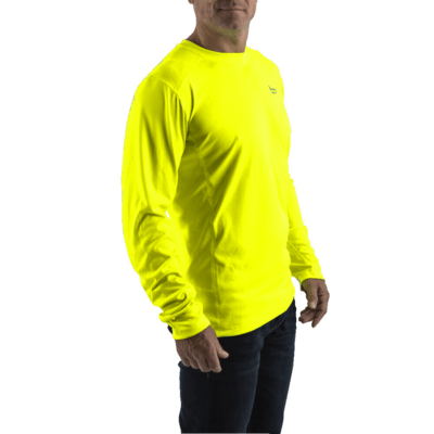 WORKSKIN™ Pracovné tričko, dlhý rukáv "S"- žltá WWLSYL