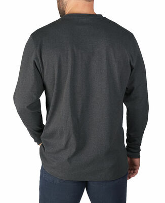 Heavy-Duty™ Pracovné tričko, dlhý rukáv "L"- šedá WTLSG