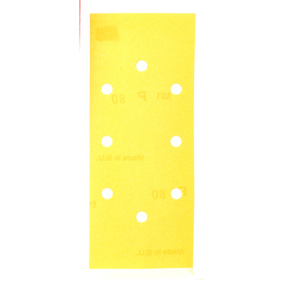 Brúsny papier 93 × 230 mm, zrnitosť 80 – 10 ks