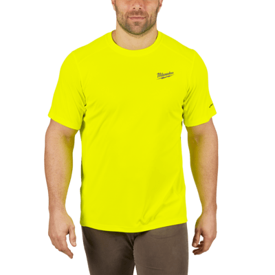 WORKSKIN™ Pracovné tričko, krátky rukáv "XL"- žltá WWSSYL