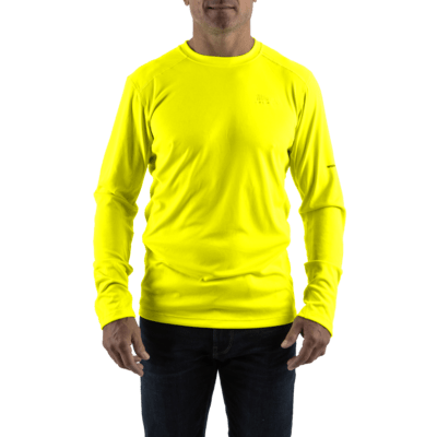 WORKSKIN™ Pracovné tričko, dlhý rukáv "M"- žltá WWLSYL