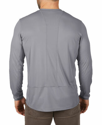 WORKSKIN™ Pracovné tričko, dlhý rukáv "M"- šedá WWLSG