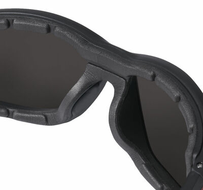PREMIUM ochranné okuliare s tesnením s tmavým sklom
