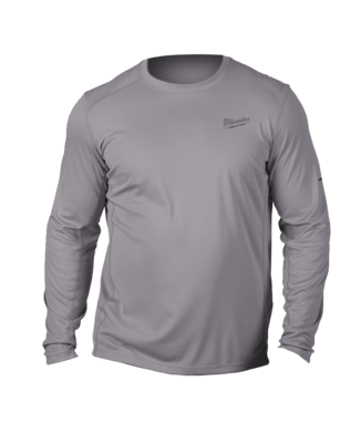 WORKSKIN™ Pracovné tričko, dlhý rukáv "XL"- šedá WWLSG