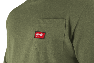 Heavy-Duty™ Pracovné tričko, krátky rukáv "XL"- zelená WTSSGRN