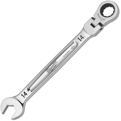 Račňový očkoplochý kľúč MAXBITE™ s kĺbom 14 mm
