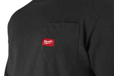 Heavy-Duty™ Pracovné tričko, krátky rukáv "L"- čierna WTSSBL