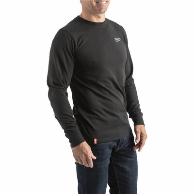 Hybrid™ Pracovné tričko, dlhý rukáv "M"- čierna HTLSBL