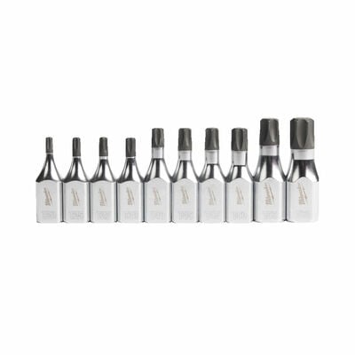 Sada nástrčných bitov TORX CHROME™ 3/8" 10 ks