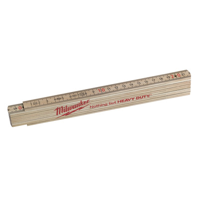 Tenký drevený skladací meter – 2 m