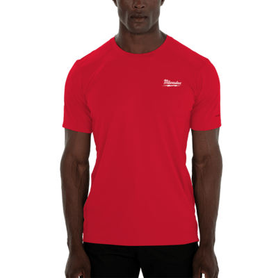 WORKSKIN™ Pracovné tričko, krátky rukáv "L"- červená WWSSDR