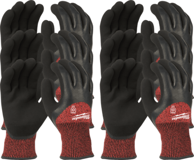 12(pár) x Zimné rukavice odolné proti prerezaniu Stupeň 3 S/7