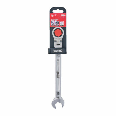 Račňový očkoplochý kľúč MAXBITE™ s kĺbom 16 mm